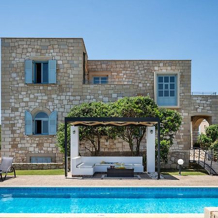 Beachfront Villa Turquoise With Private Pool, Bbq And Ping Pong Table Hanya Dış mekan fotoğraf